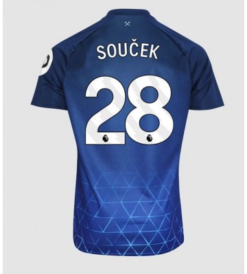 West Ham United Tomas Soucek #28 Replika Tredjetrøje 2023-24 Kortærmet
